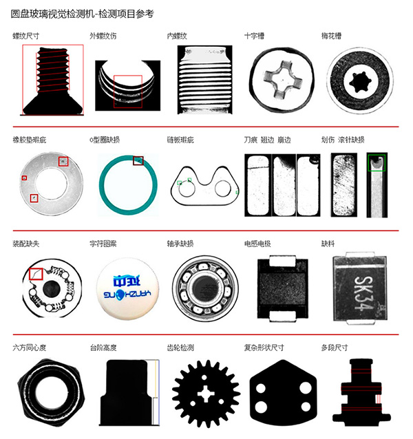 玻璃圓盤CCD視覺(jué)檢測(cè)機(jī)